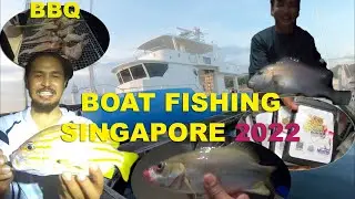 Singapore Boat Fishing 2022 - Fishes, BBQ, Party at Sea?