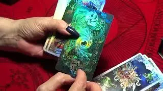 МИФИЧЕСКОЕ ТАРО КТУЛХУ Серебряное издание (KESULU MYTHOLOGY TAROT). Китай.