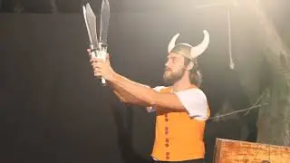 Don Batata Viking Clown Comedy/Juggling Knives Act I Eureka Circus I