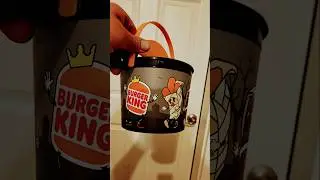 Burger King Halloween Bucket 2025 #burgerking #halloween