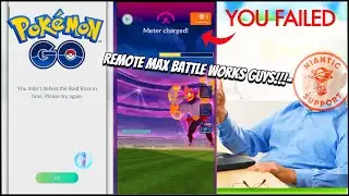 Remote Max battles don't work || Pokemon go ||