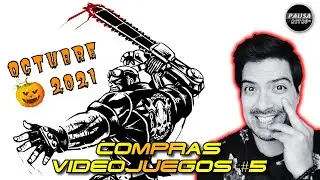 🔥 COMPRAS de VIDEOJUEGOS 🎮 Halloween 🎃 Octubre 2021 📺 Pausa Retro