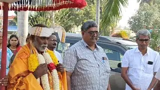 ஆசீர்வாதங்களால் நிரம்பிய நாள் ✨ Gobichettipalayam-ல் ஶ்ரீ வாகட குருஜி ஐயாவுக்கு சிறப்பு வரவேற்பு