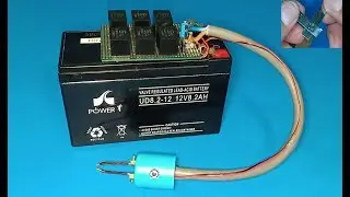How to make spot welding machine using 12V Battery