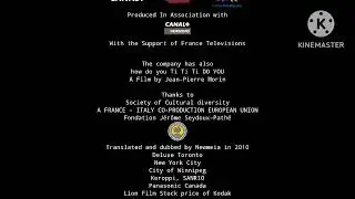 France Televisions (x2)/France 2 Cinema/France 3 Cinema/Quinta/Canal+ (x2)/Cine+ (2010)