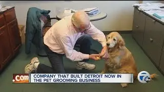 Company that built Detroit now in the pet grooming business
