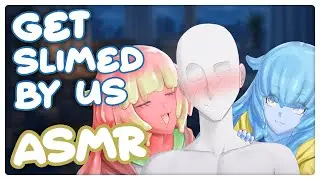 Slimey Girls Slime All Over You ASMR 💦 ft. @SQUIRTDMIMI