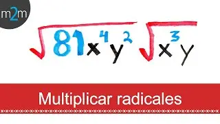 Como Multiplicar Expresiones con RADICALES  │mismo índice │ ejercicio 1