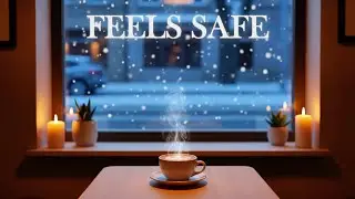 Warm Winter Coffee Jazz ☕ Relaxing Background