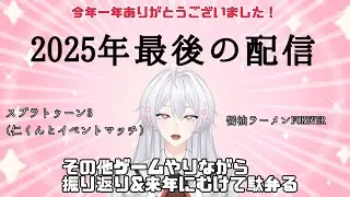 年内最後の配信！2025年ありがとう！　#Vtuber　#新人　#スプラトゥーン3　#醤油ラーメンFOREVER　#ゲーム実況