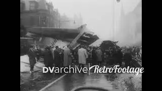1960 - The aftermath of an earthquake in Agadir, Morocco is shown