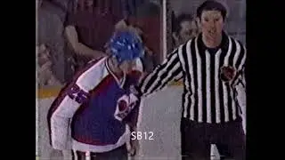 Thomas Steen vs Jari Kurri Apr. 5/1984