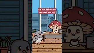 The No. 1 Reason Why People Quit ⌛️ Manager Mushroom | Animation Meme | Original Audio: Sarai Marie