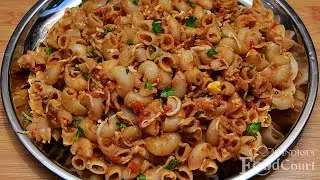 Egg Macaroni/ Egg Pasta/ Indian Style Macaroni Pasta