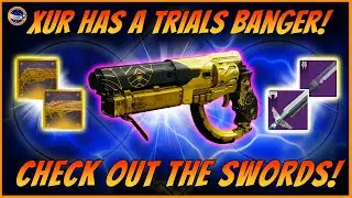 У Ксура отличная ручная пушка Trials! Два экзотических катализатора, которые просто необходимы! О...