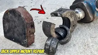 Expert Mechanic Reveals EASY Hydraulic Jack Mount Repair Secrets