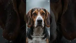 A lost beagle that finally found its owner.