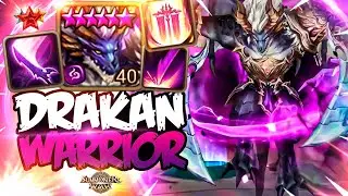 НОВЫЕ ДРАКОНЫ Темного Дракана-Воина в Summoners War