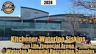 🏒 Sun Life Financial Arena @ Waterloo Memorial Recreation Complex - K-W Siskins 2024 panorama