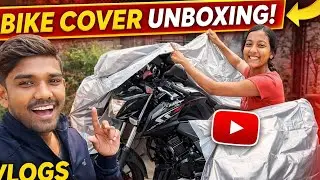 Bike new cover unboxing vlogs❤️👍#unboxing #ब्लॉग #minivlog #vlogging #trending #viral #youtubevideos