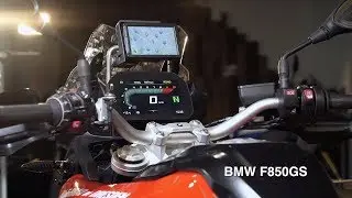 BMW F750 GS F850 GS Montage Navihalter