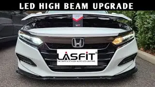 Lasfit 9005 60w LED High Beam  Upgrade | Honda Accord Sport 🪛DIY🪛