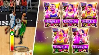 FULL MAGIC JOHNSON LINEUP GAMEPLAY IN NBA LIVE MOBILE SEASON 5!