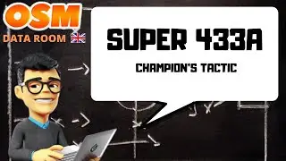 OSM Super 433A : champion's tactic to win almost every games