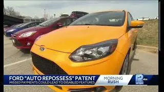 Ford applied for a patent that let's the cars repossess themselves.