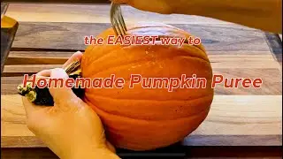 How to Roast Pumpkin to make Pumpkin Puree