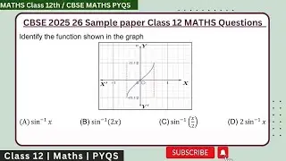 Identify the function shown in the graph (A) sin -1 x (B) SIn-1(2x)  (C) sin-1(x/2) (D) 2 Sin-1 x