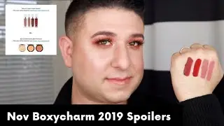 NOVEMBER 2019 BOXYCHARM PREMIUM SPOILERS - NATASHA DENONA, DOSE OF COLORS, BECCA | Brett Guy Glam