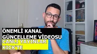 BEHMO KANALIYLA İLGİLİ &Ouml;NEMLİ BİR G&Uuml;NCELLEME, CANLI YAYINLAR KİCK'TE, YENİ VİDEOLAR GELİYOR !