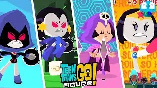 All Raven Gameplay Original, 80s, Radical and Wonder Raven - Teen Titans GO Figure! Teeny Titans 2