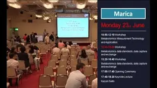 Metabolomics 2014 Workshop - Metabolomics Data Standardization