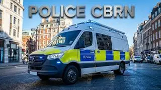 Metropolitan Police 2024 CBRN van emergency lights + siren