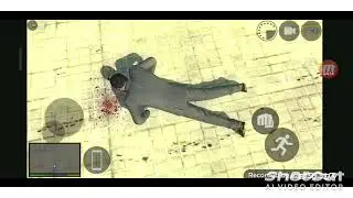 Michael Santa fall in Los Angeles crime#gta5