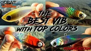 🐟EL MEJOR VIB CON LOS MEJORES COLORES🌈 GOBAIT VIB Vespa mandarinia #fishing #aliexpress #pesca #lure