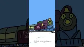 A Polar Express Train? #shorts #fyp #cartoons #animation