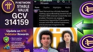 Pi NETWORK Q&frac14; 2026 inkuru Nziza kuba Pioneers KYC  VALIDATION  314159$ GCV 14/03/2026 mube maso