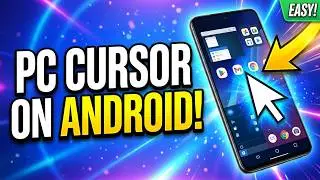 How to Get a PC Mouse Cursor on Any Android Phone! (Easy Tutorial) 🖱️📱