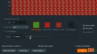 DW Spectrum&reg; IPVMS Feature Tutorials: Bitrate Throttling