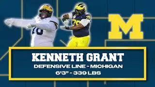 DT - Kenneth Grant: 2025 NFL Draft Prospect #11 (Michigan)