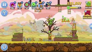 Angry Birds Friends Level 5 Tournament 1630 three stars NO POWER-UP walkthrough 2025-10-15