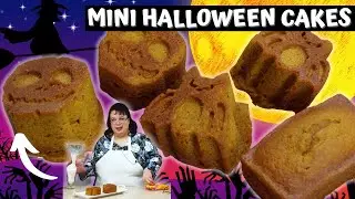 Spooky Cute! Halloween Pumpkin Mini Cakes | Silicone Bakeware Pans