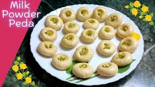 Festival-Ready Milk Powder Peda | Easy Peda Recipe For Festivals | Pepup Bong Living #rakhispecial