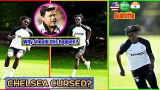 Shocking news | Romeo Lavia injured in training and Pochettino is so angry