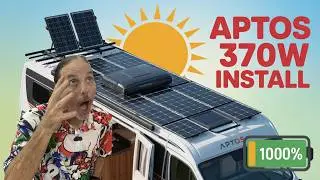 How I Installed Aptos 370W Bifacial Solar Panels on my RV