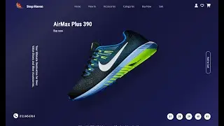 Create this animated website using HTML CSS and JavaScript | Beginner's Guide Project