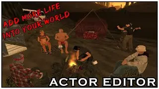 Actor Editor Script - Actor Galore | SA-MP Script Tutorial/Review